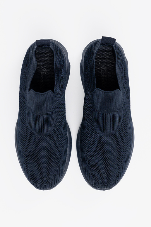 Blauwe kleur dames sportschoenen met...