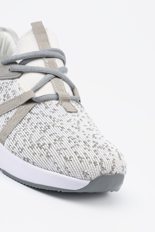 Sportieve witte-grijze schoenen