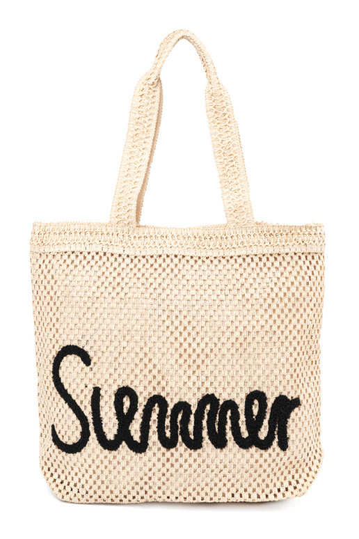 Heldere beige strandtas Heldere beige strandtas