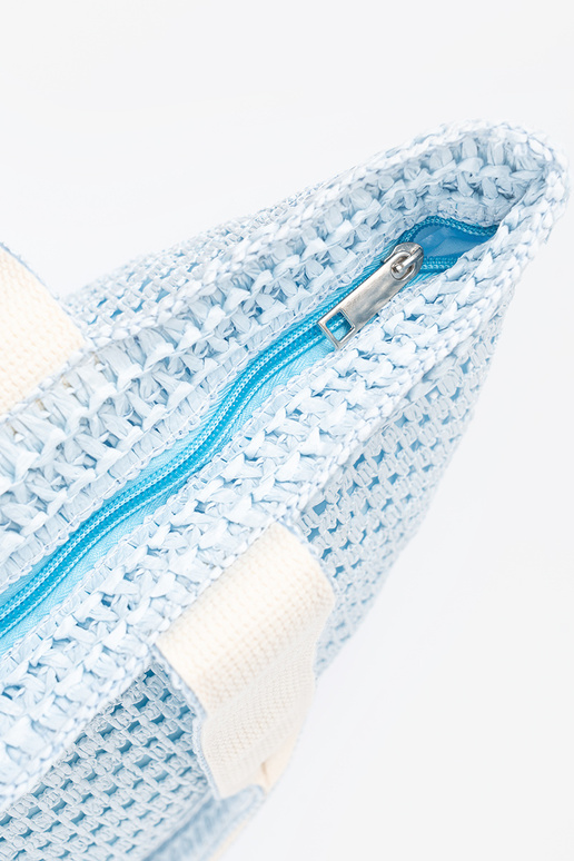 Blauwe strandtas Blauwe strandtas