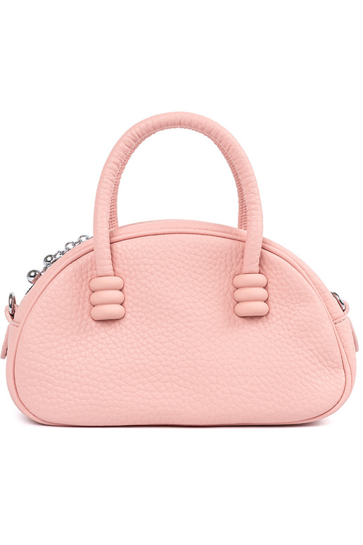 Roze portemonnee met riempjes