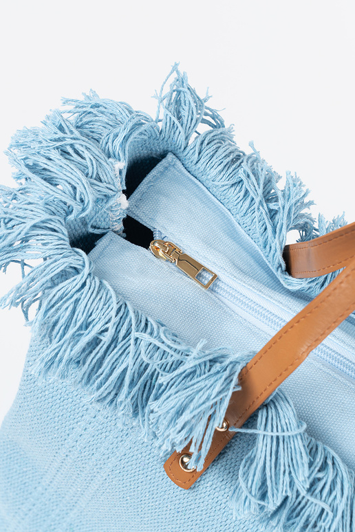 Strandtas met franjes "Summer" Strandtas met franjes "Summer"