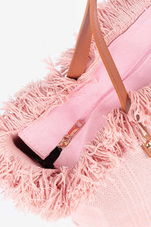 Roze strandtas Roze strandtas