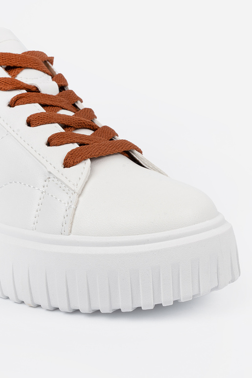 Witte kleur sportieve schoenen met...