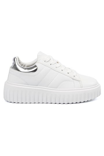 Witte kleur sportieve...