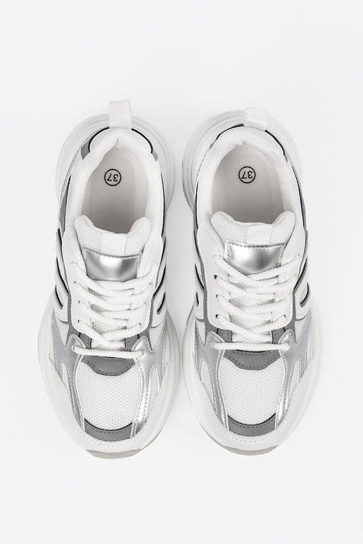 Witte dames sportschoenen in...