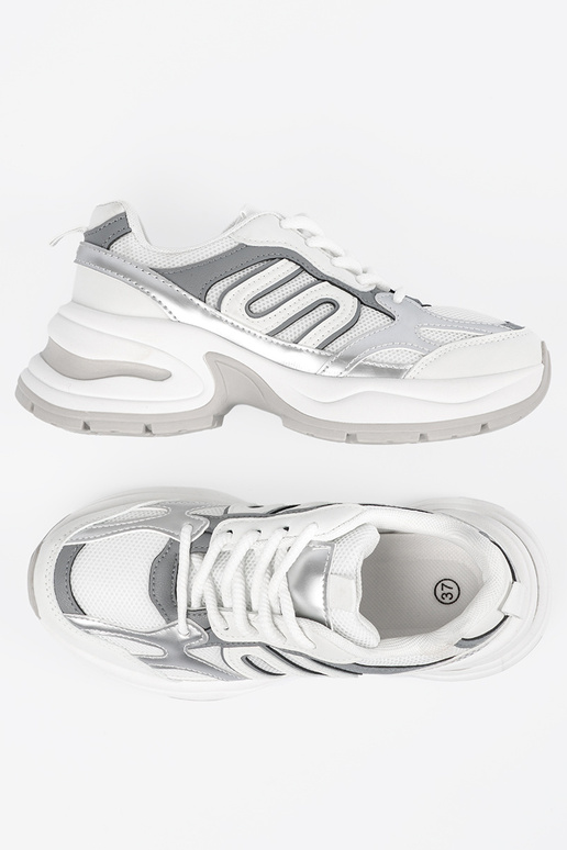 Witte dames sportschoenen in...