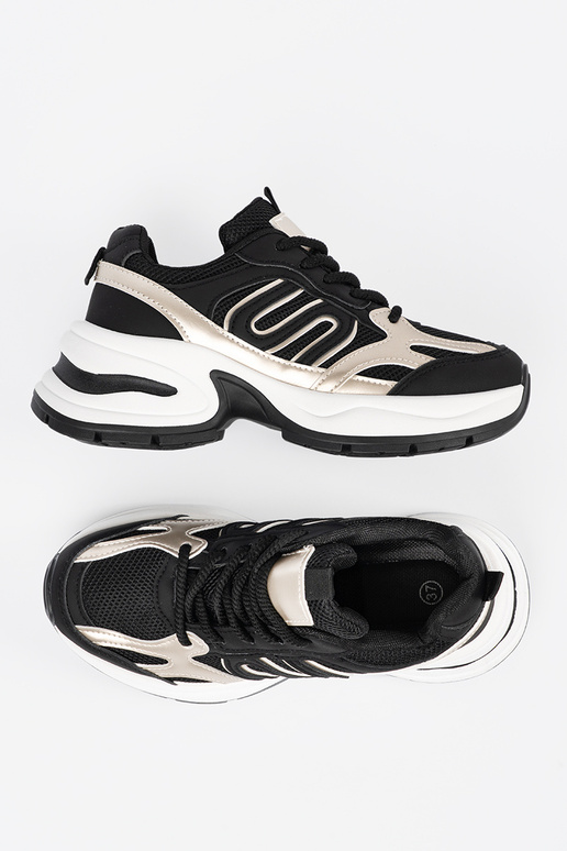 Zwarte dames sportschoenen in...