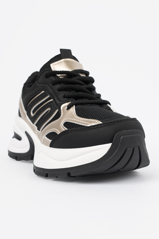 Zwarte dames sportschoenen in...