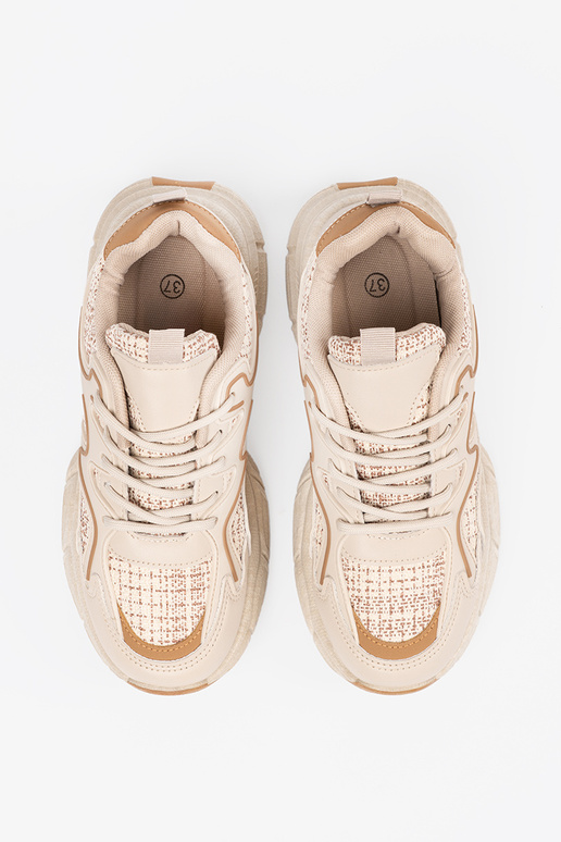 Felblauwe dames sportschoenen met een... Felblauwe dames sportschoenen met een...