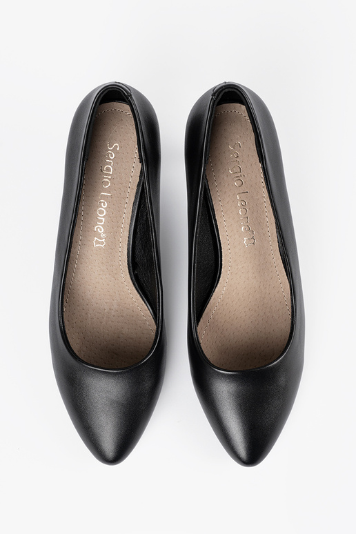 Zwarte klassieke hoge hakken, Sergio...