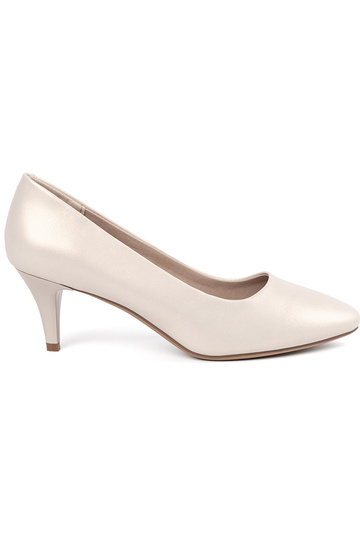 Ivoor kleurige hoge hakken,...