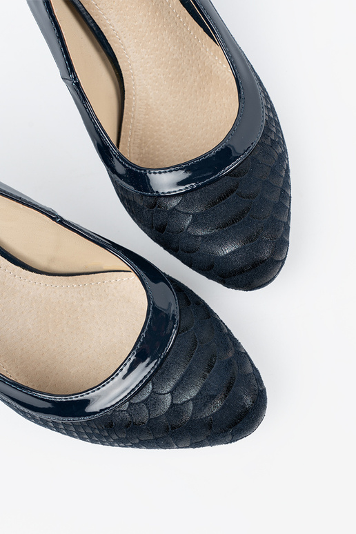 Comfortabele zwarte hoge hakken