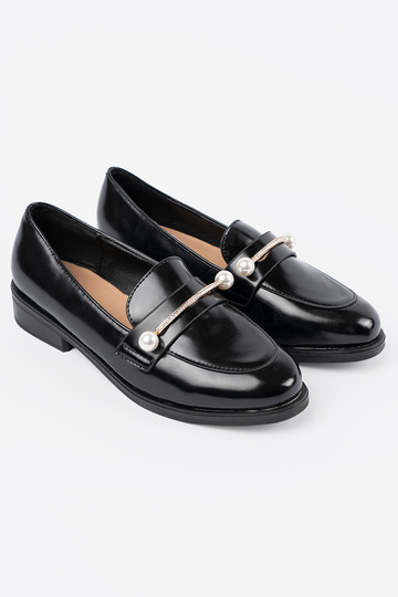 Zwarte lak leren moccasins... 2