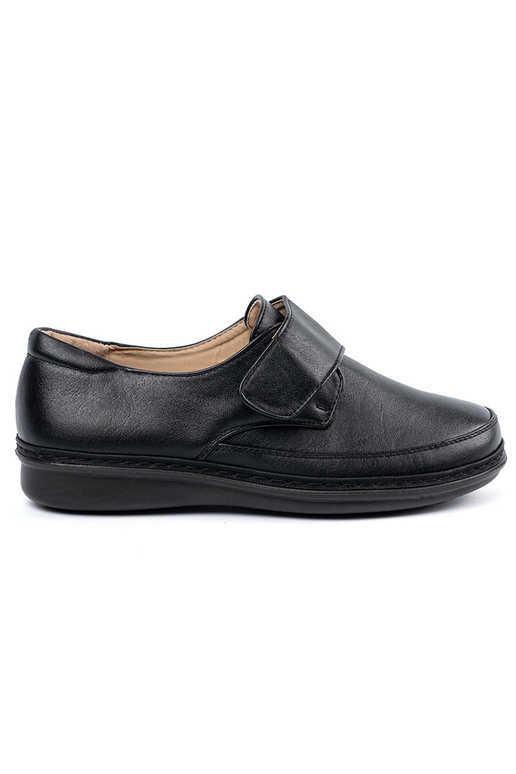 Dames halfhoge schoenen met klittenband