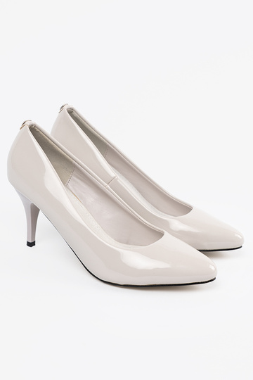 Grijze hoge hakken 2