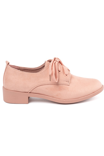 Lichte roze instappers