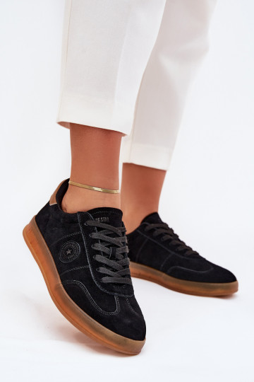 van suède Sneakers model schoenen Dames Big Star RR274851 HI-POLY SYSTEM zInart