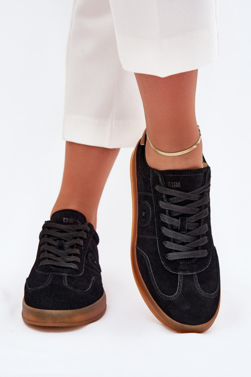 van suède Sneakers model schoenen Dames Big Star RR274851 HI-POLY SYSTEM zInart