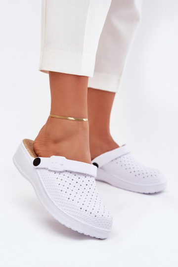 LichtgeInicht pantoffels Slippers Klompen Dames Initte kleur Faylina 2