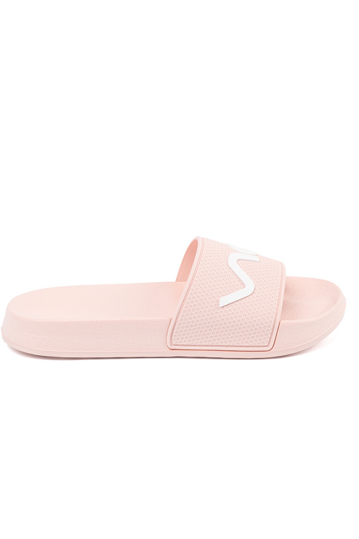 roze slippers met de inscriptie