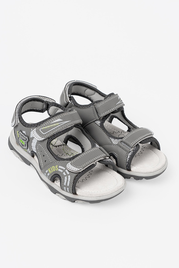 jongens sandalen Klittenband grijs