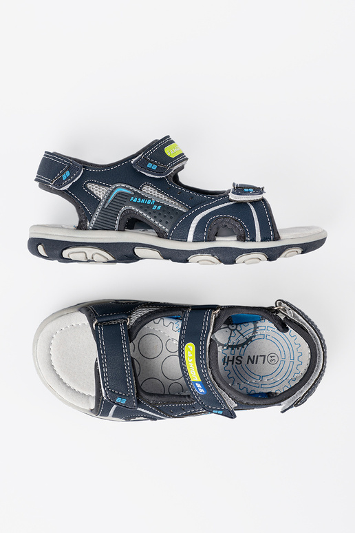 grijs sandalen jongensachtig