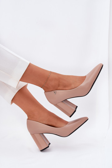 Elegante stijl Schoenen met hakken Vinceza 62220 beige