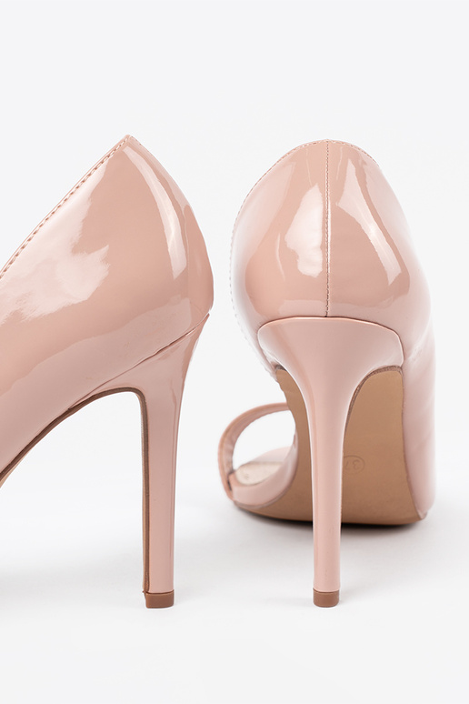 met lakeffect Hoge hakken open toe met lakeffect Hoge hakken open toe