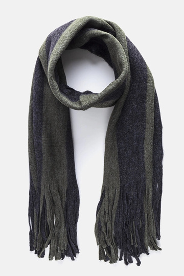Groen-grijze sjaal met... 2