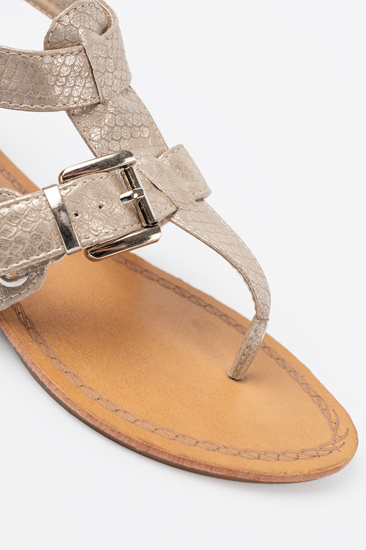 ivoor sandalen z motyInem InężoInym