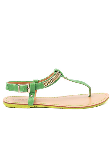sandalen slippers ze goudenm zdobieniem 2