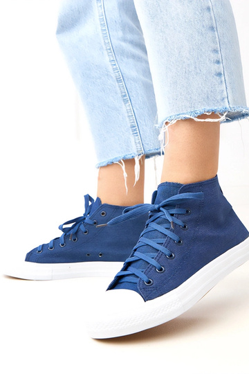 Jeans hoge sportieve schoenen Ghanem 2