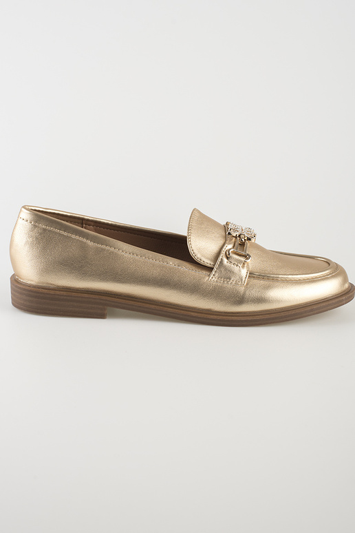 gouden kleur stijlvol Dames mocassins