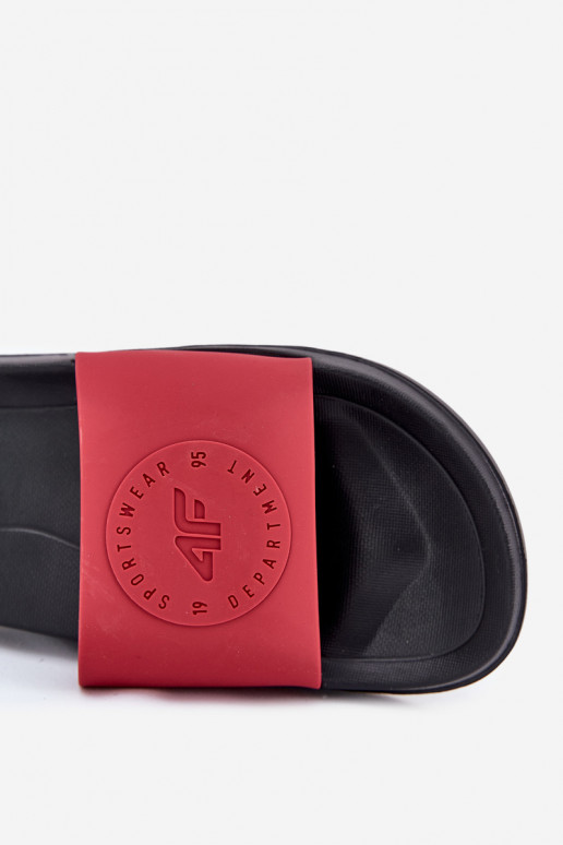 voor heren Slippers 4FMM00FFLIM047A-62S rode kleur