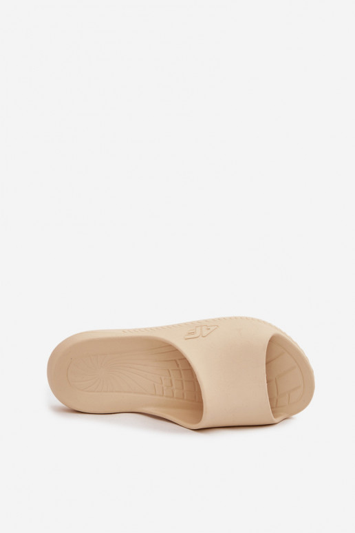 Dames slippers 4F 4FMM00FFLIF093A-83S in zandkleur Dames slippers 4F 4FMM00FFLIF093A-83S in zandkleur