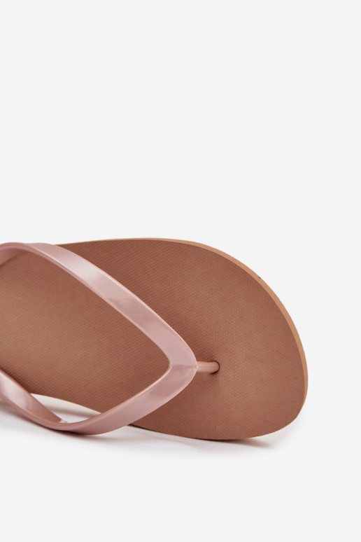 Dames Slippers Slippers 4FMM00FFLIF018-82S bruine kleur Dames Slippers Slippers 4FMM00FFLIF018-82S bruine kleur