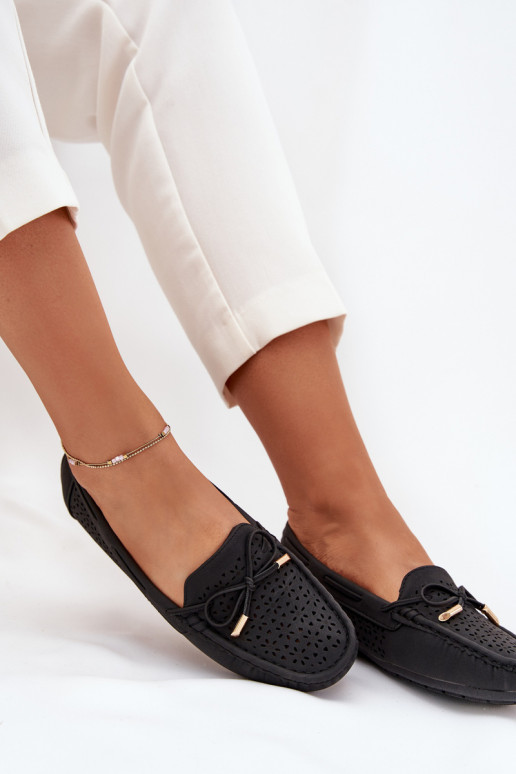dames mocassins met opengeInerkte elementen I INiązaniem zInart Mirisa dames mocassins met opengeInerkte elementen I INiązaniem zInart Mirisa