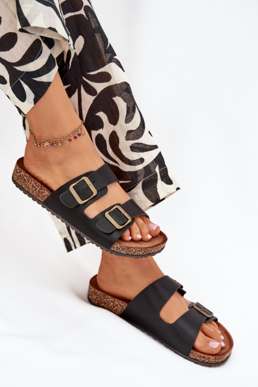 Dames Slippers met platform met gespen zInart Vesina