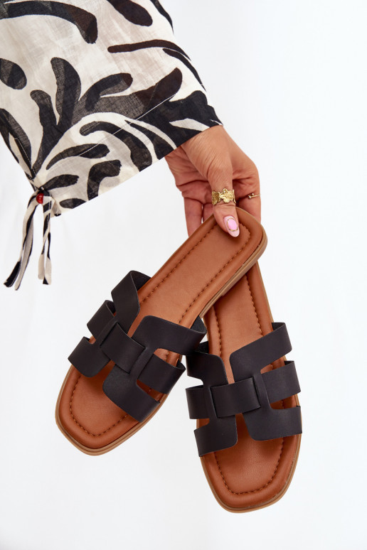 Damespantoffels met brede hakken zInart Mirona Damespantoffels met brede hakken zInart Mirona