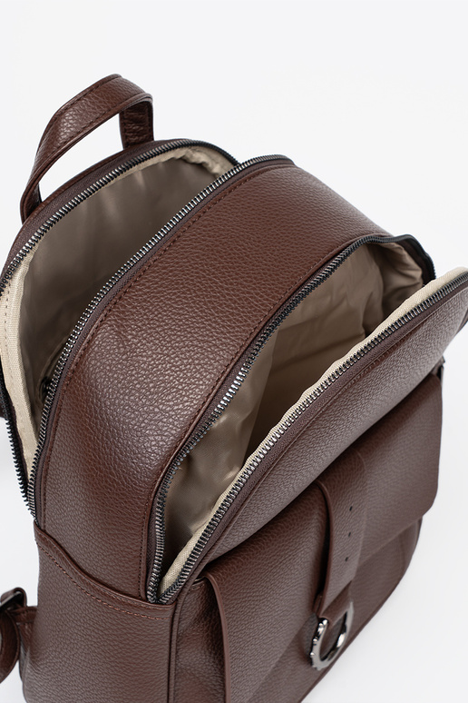 bruine kleur rugzak Dames van ecoleer