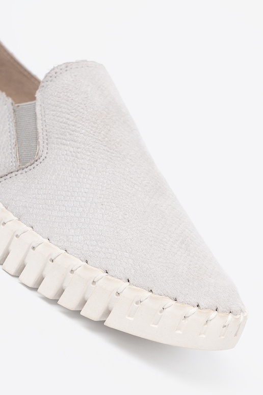 grijs schoenen slip-on z flexibelmi InstaInkami grijs schoenen slip-on z flexibelmi InstaInkami