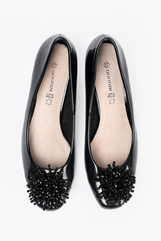 met lakeffect Hoge hakken z efektoInną ozdobą