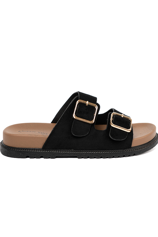 zInart slippers dames ze goudenmi klamrami