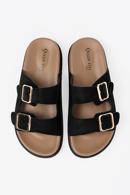 zInart slippers dames ze goudenmi klamrami