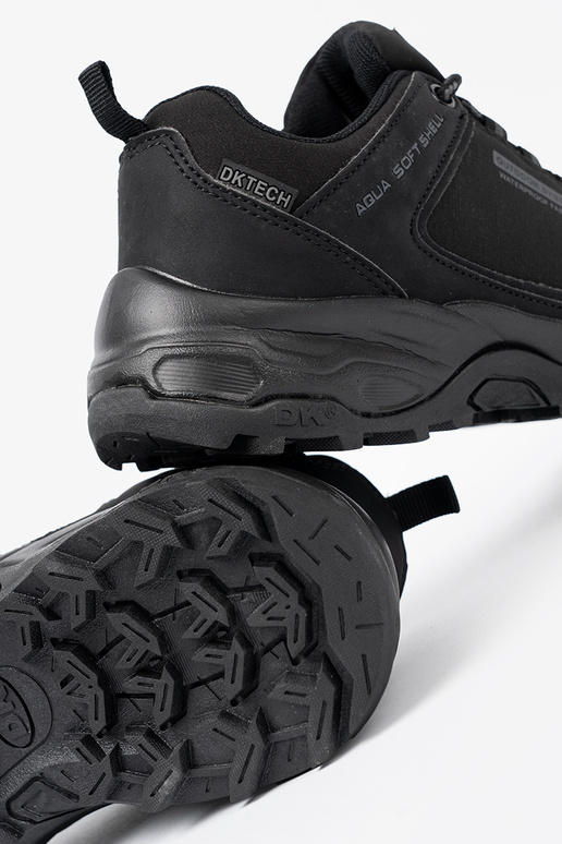 Zwarte waterdichte trekking schoenen Zwarte waterdichte trekking schoenen