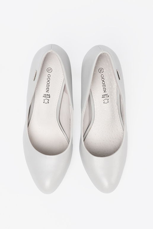 grijs klassiek Hoge hakken op hoge hakken