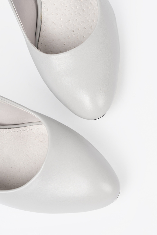 grijs klassiek Hoge hakken op hoge hakken