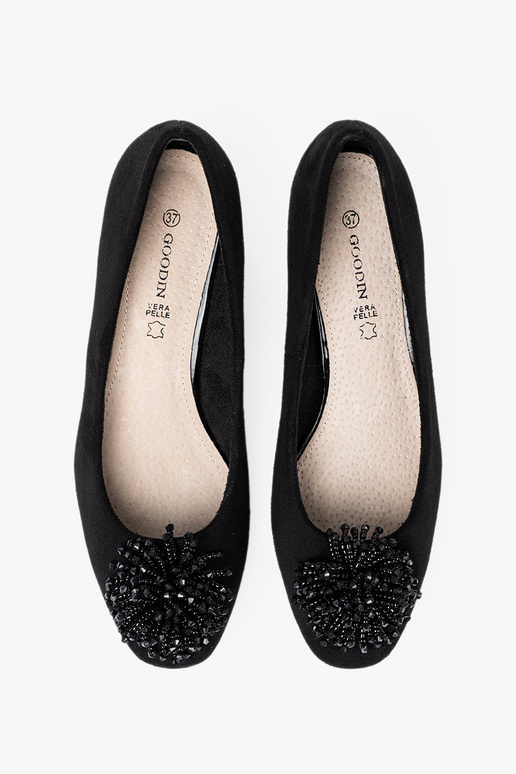 zInart Hoge hakken z ozdobną broszką z koralikóIn