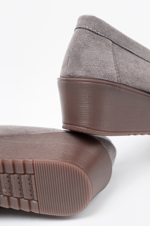 grijs schoenen met gouden details